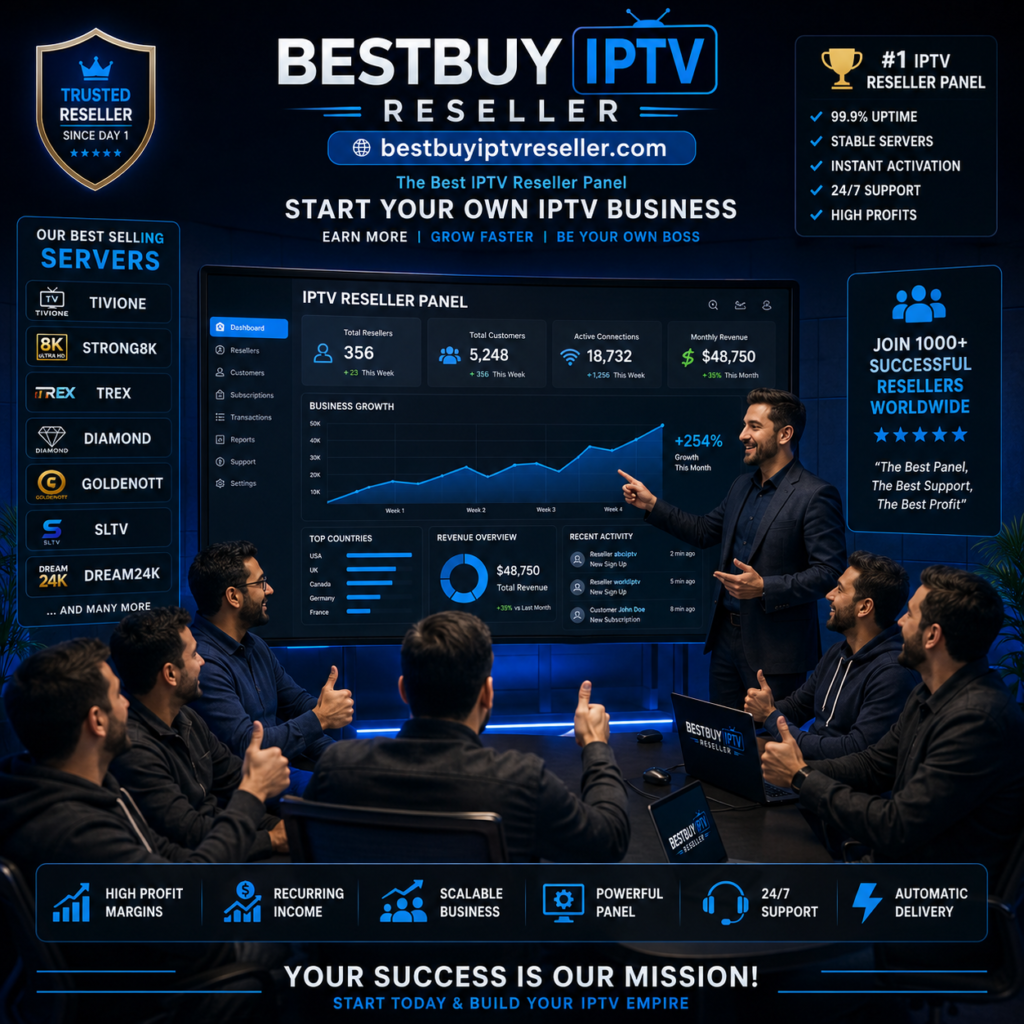 iptv reseller service and premium quality